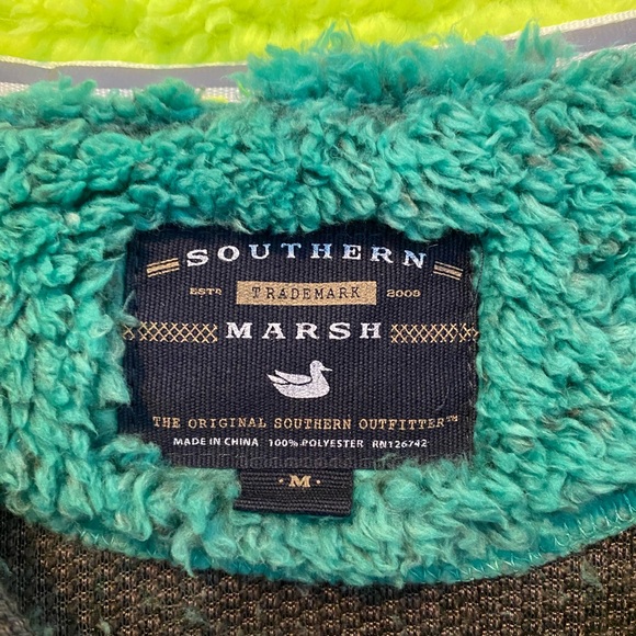 Southern Marsh 1/4 zip sherpa pullover - Picture 4 of 4